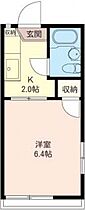 パークハイムＭ 201号室 ｜ 埼玉県川越市新宿町３丁目 （賃貸アパート1K・2階・18.00㎡） その2