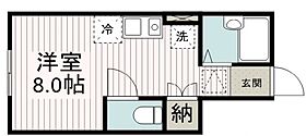 アイコート川越 103号室 ｜ 埼玉県川越市六軒町２丁目（賃貸アパート1R・1階・18.63㎡） その2