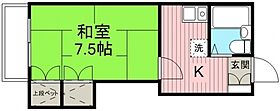 メゾン・モナミ 206号室 ｜ 埼玉県川越市末広町３丁目（賃貸アパート1K・2階・26.08㎡） その2