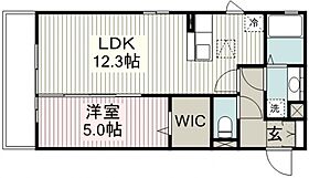 カルチェB 107号室 ｜ 埼玉県川越市藤倉２丁目（賃貸アパート1LDK・1階・42.44㎡） その2