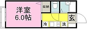 セジュールK 103号室 ｜ 埼玉県川越市野田町２丁目（賃貸アパート1R・1階・19.39㎡） その2