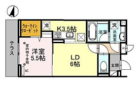 ＯＮＡＲＩＧＯＴＥＮーＤ 101号室 ｜ 埼玉県川越市富士見町（賃貸アパート1LDK・1階・39.06㎡） その2