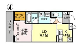 ＯＮＡＲＩＧＯＴＥＮーＤ 202号室 ｜ 埼玉県川越市富士見町（賃貸アパート1LDK・2階・38.80㎡） その2