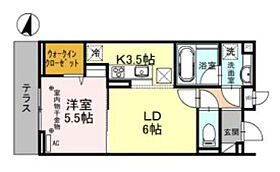 ＯＮＡＲＩＧＯＴＥＮーＤ 103号室 ｜ 埼玉県川越市富士見町（賃貸アパート1LDK・1階・38.80㎡） その2