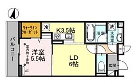 ＯＮＡＲＩＧＯＴＥＮーＤ 203号室 ｜ 埼玉県川越市富士見町（賃貸アパート1LDK・2階・38.80㎡） その2