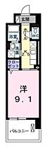 プラシード 303号室 ｜ 埼玉県川越市大字的場（賃貸マンション1K・3階・30.96㎡） その2