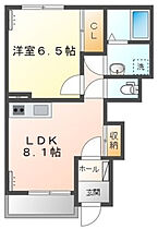 サンジュールウエストA 103号室 ｜ 埼玉県川越市大字伊佐沼（賃貸アパート1LDK・1階・39.60㎡） その2