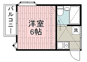 レザヴィ 203号室 ｜ 埼玉県川越市仙波町１丁目（賃貸アパート1R・2階・14.49㎡） その2