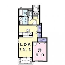 シャルム石原Ｃ 104号室 ｜ 埼玉県川越市石原町２丁目（賃貸アパート1LDK・1階・45.72㎡） その2