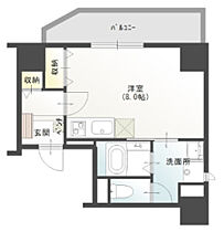 RISE脇田本町II 403号室 ｜ 埼玉県川越市脇田本町（賃貸マンション1R・4階・25.37㎡） その2