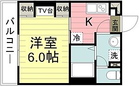 リブリ・プリマコート 102号室 ｜ 埼玉県川越市菅原町（賃貸アパート1K・1階・22.35㎡） その2