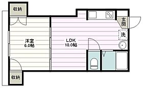 SKハイム 205号室 ｜ 埼玉県川越市熊野町（賃貸アパート1DK・2階・35.37㎡） その2