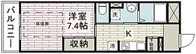 リブリ・サクラ 105号室 ｜ 埼玉県川越市菅原町（賃貸マンション1K・1階・26.08㎡） その2