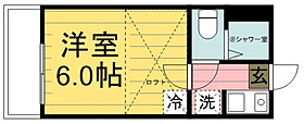 ブリラーレポンテ 201号室 ｜ 埼玉県川越市小仙波町３丁目 （賃貸アパート1K・2階・17.00㎡） その2