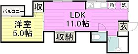 ツインヴィレッジＡ 205号室 ｜ 埼玉県川越市西小仙波町２丁目 （賃貸アパート1LDK・2階・33.10㎡） その2