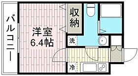 アクアタウンイーストI 401号室 ｜ 埼玉県川越市菅原町（賃貸マンション1K・4階・20.75㎡） その2