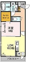 Ｏｒｉｅｎｓ 103号室 ｜ 埼玉県富士見市東みずほ台４丁目（賃貸アパート1LDK・1階・46.17㎡） その2