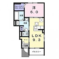 エレガンシアＣ 103号室 ｜ 埼玉県富士見市羽沢２丁目（賃貸アパート1LDK・1階・40.37㎡） その2