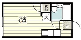 YOUハイツふじみ野 103号室 ｜ 埼玉県ふじみ野市大原１丁目（賃貸アパート1R・1階・17.00㎡） その2