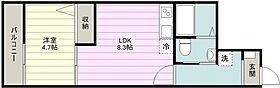 アリビオ上福岡 101号室 ｜ 埼玉県ふじみ野市西１丁目（賃貸アパート1LDK・1階・31.17㎡） その2