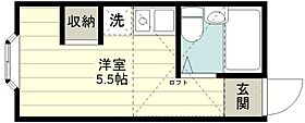 メゾーラふじみ野 101号室 ｜ 埼玉県ふじみ野市鶴ケ舞１丁目（賃貸アパート1R・1階・15.00㎡） その2