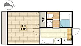 キャメル川越並木新町2 203号室 ｜ 埼玉県川越市並木新町（賃貸アパート1K・2階・25.31㎡） その2