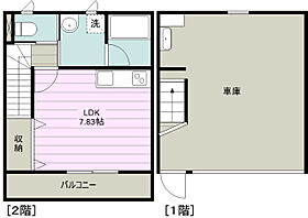 ITOガレージコート A3号室 ｜ 埼玉県富士見市大字水子 （賃貸アパート1R・1階・52.02㎡） その2