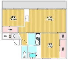 ハッピーエステート大財北　1号棟 106 ｜ 佐賀県佐賀市大財北町（賃貸マンション2LDK・1階・54.63㎡） その2