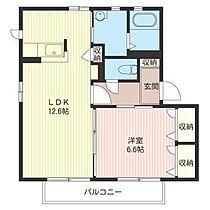 ラークヒルズ A103 ｜ 栃木県塩谷郡高根沢町大字花岡（賃貸アパート1LDK・1階・47.20㎡） その2