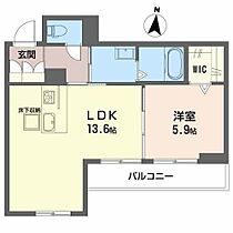 シャーメゾン　テミス 103 ｜ 滋賀県米原市下多良３丁目（賃貸マンション1LDK・1階・46.90㎡） その2