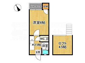 コーポサンクス 101 ｜ 福岡県筑紫野市紫２丁目 （賃貸アパート1K・1階・25.00㎡） その2