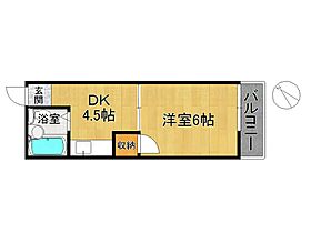 サンハイツ中村 206 ｜ 福岡県太宰府市五条４丁目 （賃貸アパート1DK・2階・18.51㎡） その2