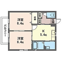 シャーメゾンサラン 101号室 ｜ 埼玉県川越市大字藤間（賃貸アパート2K・1階・42.00㎡） その2