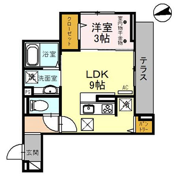 同じ建物の物件間取り写真 - ID:211050155419