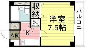 リヴェール川越 108号室 ｜ 埼玉県川越市南通町（賃貸マンション1K・1階・23.87㎡） その2