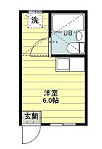 カレッジライフ 101号室 ｜ 埼玉県富士見市羽沢２丁目（賃貸アパート1R・1階・15.10㎡） その2