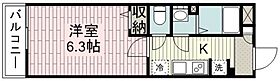 リブリ・ひまわり荘2 203号室 ｜ 埼玉県川越市仙波町４丁目（賃貸マンション1K・2階・22.35㎡） その2