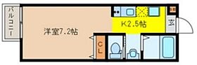 ウエルコート川越旭町 103号室 ｜ 埼玉県川越市旭町２丁目（賃貸アパート1K・1階・22.69㎡） その2