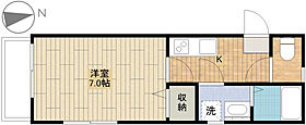 イーリス上福岡 102号室 ｜ 埼玉県ふじみ野市上福岡６丁目（賃貸アパート1K・1階・23.54㎡） その2