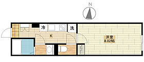 カインドネスみずほ台North 303号室 ｜ 埼玉県富士見市大字水子（賃貸アパート1K・3階・24.29㎡） その2