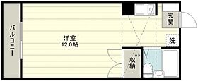 コーポ裕和 203号室 ｜ 埼玉県川越市砂新田５丁目（賃貸アパート1R・2階・23.13㎡） その2