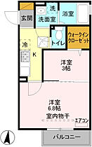 アリエス 101号室 ｜ 埼玉県富士見市針ケ谷１丁目（賃貸アパート2K・1階・30.20㎡） その2