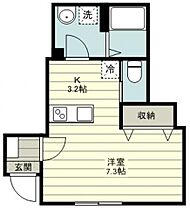 プラージュII 102号室 ｜ 埼玉県富士見市西みずほ台２丁目（賃貸アパート1K・1階・25.38㎡） その2