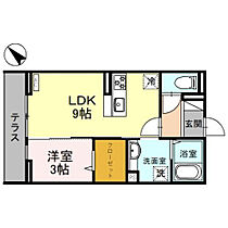 D-RESIDENCE東田町 103号室 ｜ 埼玉県川越市東田町（賃貸アパート1LDK・1階・33.34㎡） その2