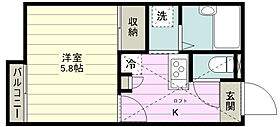 ヴィルヌーブ 203号室 ｜ 埼玉県富士見市ふじみ野東４丁目（賃貸アパート1R・2階・20.28㎡） その2