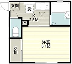 ｃｕｂｅ4 201号室 ｜ 埼玉県富士見市西みずほ台１丁目（賃貸アパート1K・2階・20.70㎡） その2