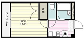 スクエリアガーデン砂新田 106号室 ｜ 埼玉県川越市大字砂新田 （賃貸アパート1K・1階・23.18㎡） その2