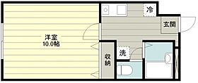 ロジュマン川越砂新田2号館 402号室 ｜ 埼玉県川越市大字砂新田（賃貸マンション1K・4階・23.20㎡） その2