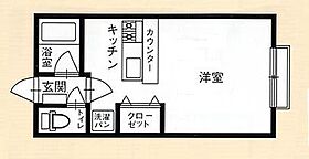 クロアジェール 207 ｜ 栃木県大田原市住吉町１丁目（賃貸アパート1R・2階・26.50㎡） その2