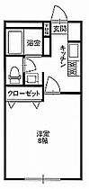 クリタコーポＡ棟 12 ｜ 栃木県大田原市若草２丁目（賃貸アパート1K・1階・26.49㎡） その2